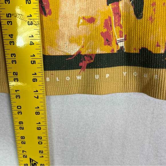 ACDC Rock Long Sleeve Waffle Knit Graphic Tee - Picture 4 of 7